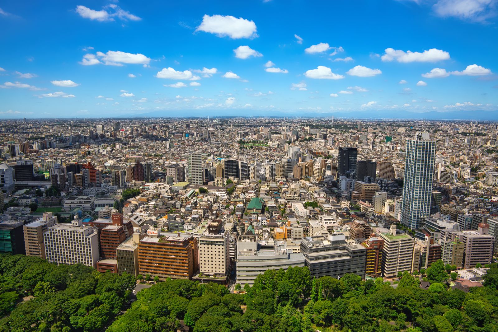 東京の街並み